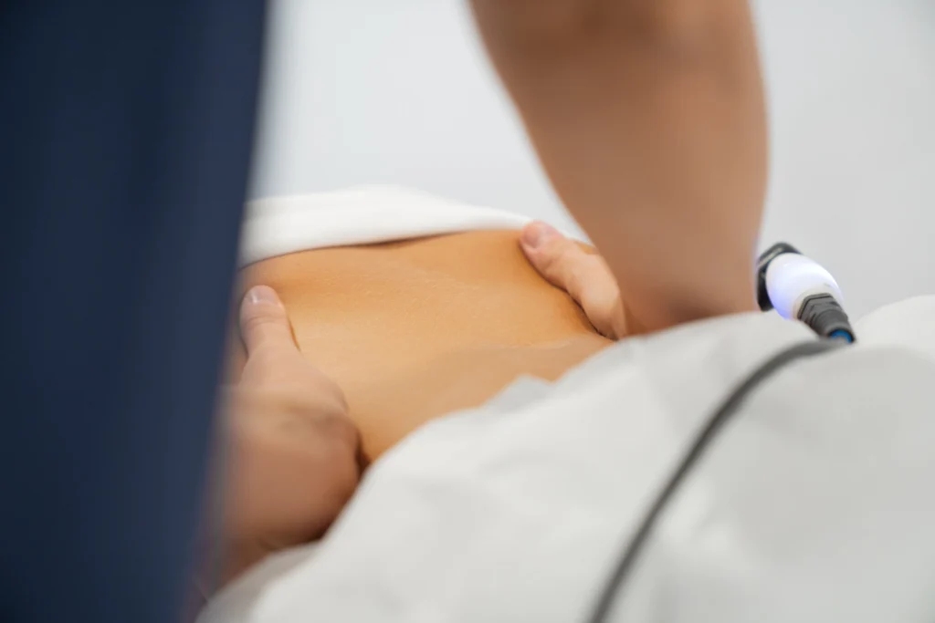 Sblocco Addominale eseguito dal professionista di Fisiosport